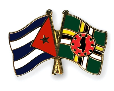 Fahnen Pins Kuba Dominica