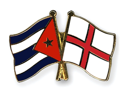 Fahnen Pins Kuba England