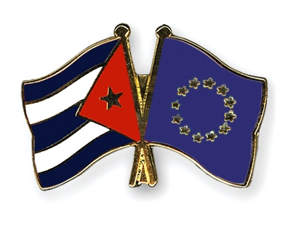 Fahnen Pins Kuba Europa