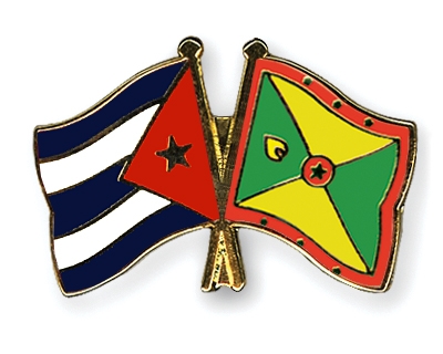 Fahnen Pins Kuba Grenada