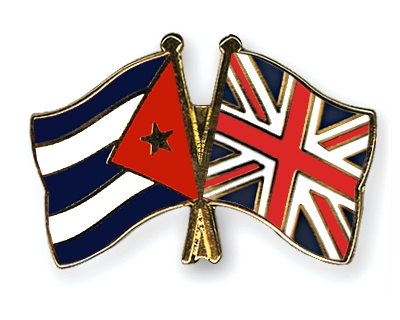 Fahnen Pins Kuba Grossbritannien