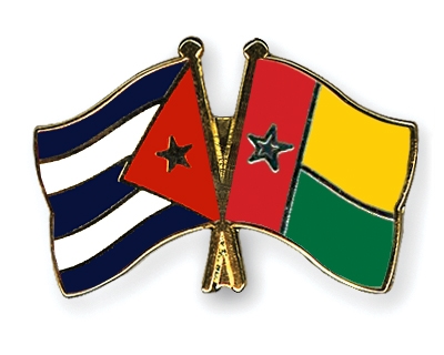 Fahnen Pins Kuba Guinea-Bissau
