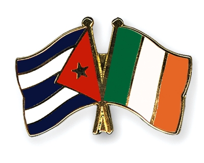Fahnen Pins Kuba Irland