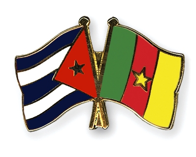 Fahnen Pins Kuba Kamerun