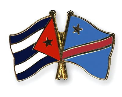 Fahnen Pins Kuba Kongo-Demokratische-Republik