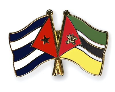 Fahnen Pins Kuba Mosambik