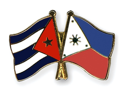 Fahnen Pins Kuba Philippinen