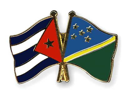 Fahnen Pins Kuba Salomonen