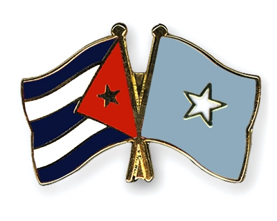 Fahnen Pins Kuba Somalia