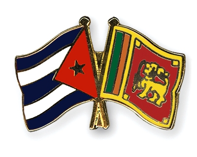 Fahnen Pins Kuba Sri-Lanka