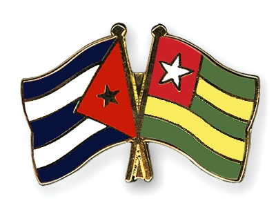 Fahnen Pins Kuba Togo
