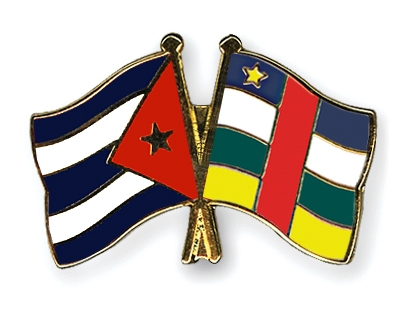 Fahnen Pins Kuba Zentralafrikanische-Republik
