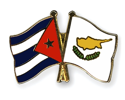 Fahnen Pins Kuba Zypern