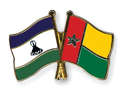 Fahnen Pins Lesotho Guinea-Bissau