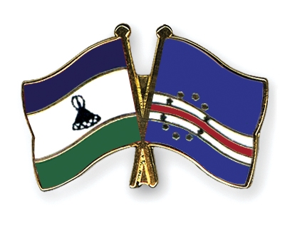 Fahnen Pins Lesotho Kap-Verde