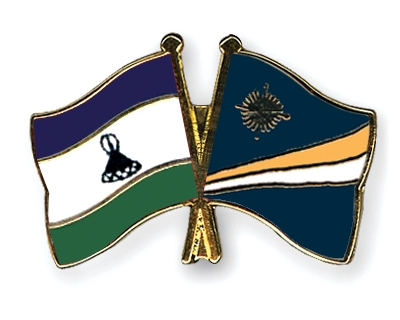 Fahnen Pins Lesotho Marshallinseln