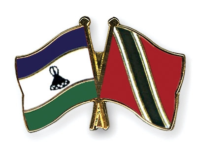 Fahnen Pins Lesotho Trinidad-und-Tobago