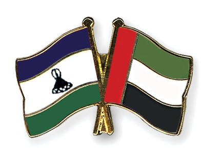 Fahnen Pins Lesotho Ver-Arab-Emirate