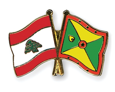 Fahnen Pins Libanon Grenada