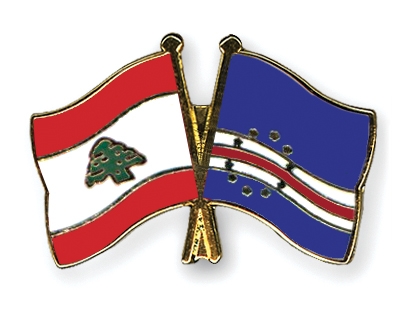 Fahnen Pins Libanon Kap-Verde