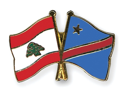 Fahnen Pins Libanon Kongo-Demokratische-Republik
