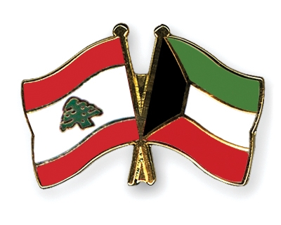 Fahnen Pins Libanon Kuwait