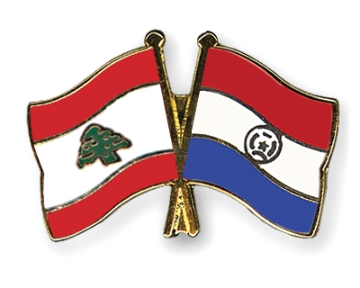Fahnen Pins Libanon Paraguay