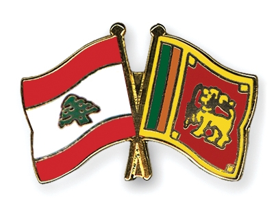 Fahnen Pins Libanon Sri-Lanka