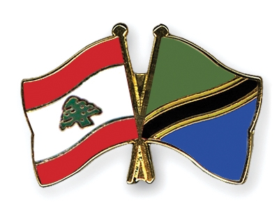 Fahnen Pins Libanon Tansania