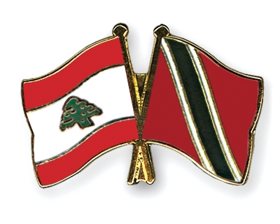 Fahnen Pins Libanon Trinidad-und-Tobago