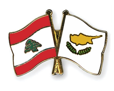 Fahnen Pins Libanon Zypern
