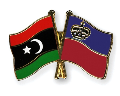 Fahnen Pins Libyen Liechtenstein