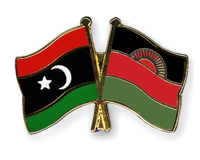 Fahnen Pins Libyen Malawi