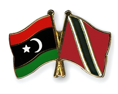 Fahnen Pins Libyen Trinidad-und-Tobago