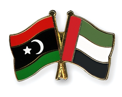Fahnen Pins Libyen Ver-Arab-Emirate
