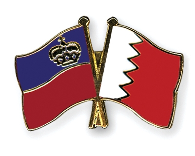 Fahnen Pins Liechtenstein Bahrain
