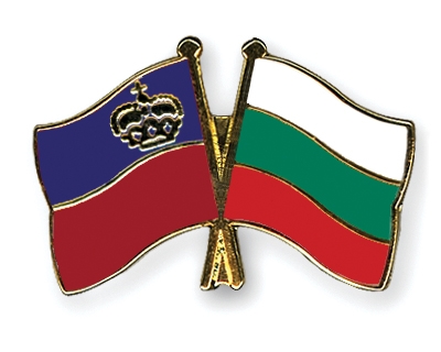 Fahnen Pins Liechtenstein Bulgarien