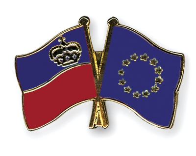 Fahnen Pins Liechtenstein Europa