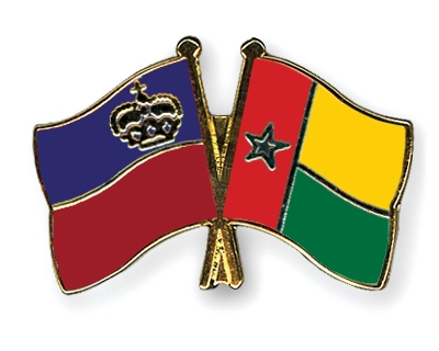 Fahnen Pins Liechtenstein Guinea-Bissau
