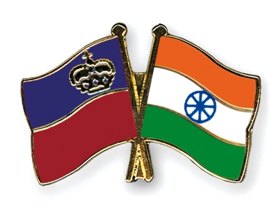 Fahnen Pins Liechtenstein Indien