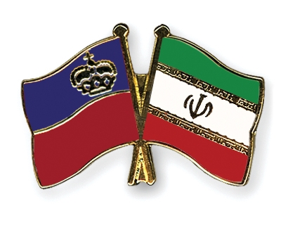 Fahnen Pins Liechtenstein Iran