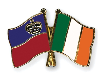 Fahnen Pins Liechtenstein Irland