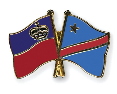 Fahnen Pins Liechtenstein Kongo-Demokratische-Republik