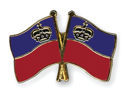 Fahnen Pins Liechtenstein Liechtenstein