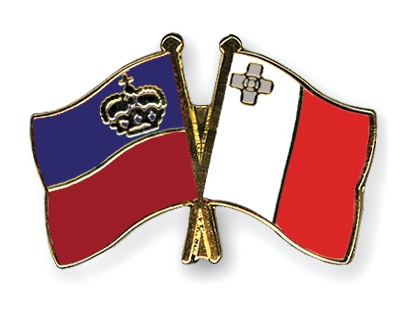 Fahnen Pins Liechtenstein Malta