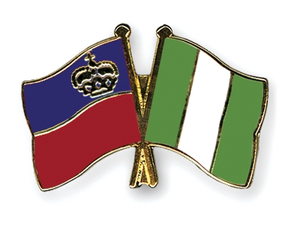 Fahnen Pins Liechtenstein Nigeria