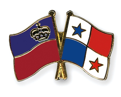 Fahnen Pins Liechtenstein Panama