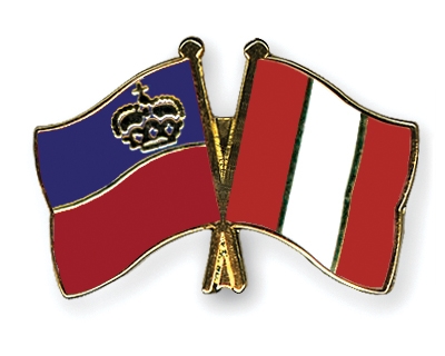 Fahnen Pins Liechtenstein Peru