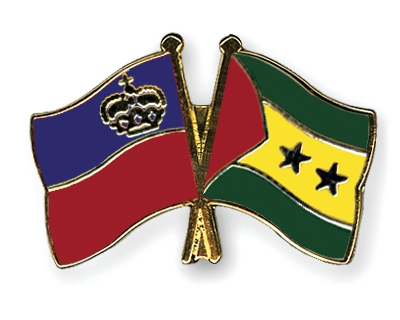 Fahnen Pins Liechtenstein Sao-Tome-und-Principe