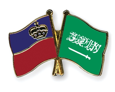Fahnen Pins Liechtenstein Saudi-Arabien